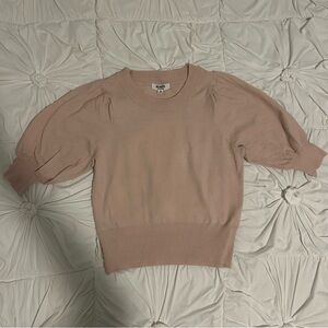 BB Dakota by Steve Madden Pink Crew Neck Sweater